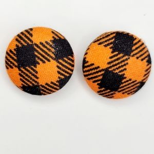 Plaid Earrings